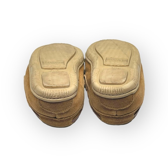 Sperry ✫彡 Trapper Cup Sole Slipper Moccasins ✫彡 Natural Suede ✫彡 Boy Girl 13M - Picture 12 of 16